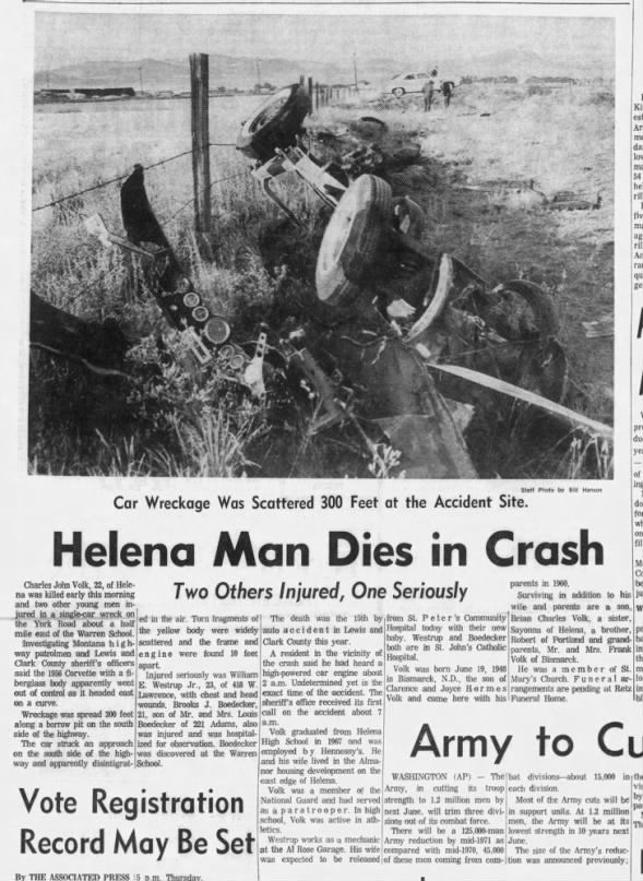 Clipping from The Independent-Record